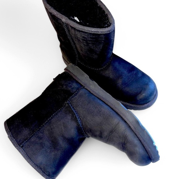 UGG Black Ankle Boots - Picture 2 of 4